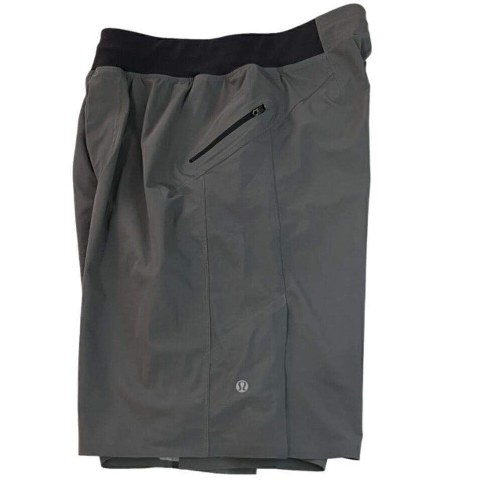 Lululemon Assert Short 10" Linerless Deep Coal - image 3